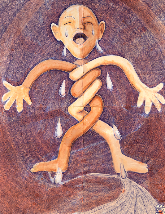 Twisted Agony - Original Artwork (SOLD)